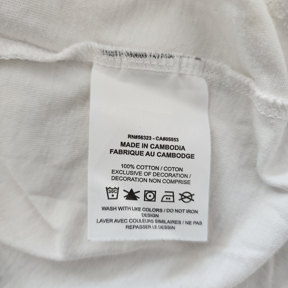 Jordan Essentials Short Sleeve T-Shirt, Men's Size XXL, GUC - White - Picture 7 of 11
